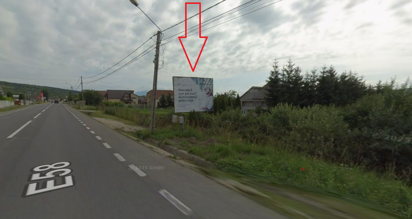 Bistrița, cartier Unirea, pe DN17, sens de mers spre Suceava